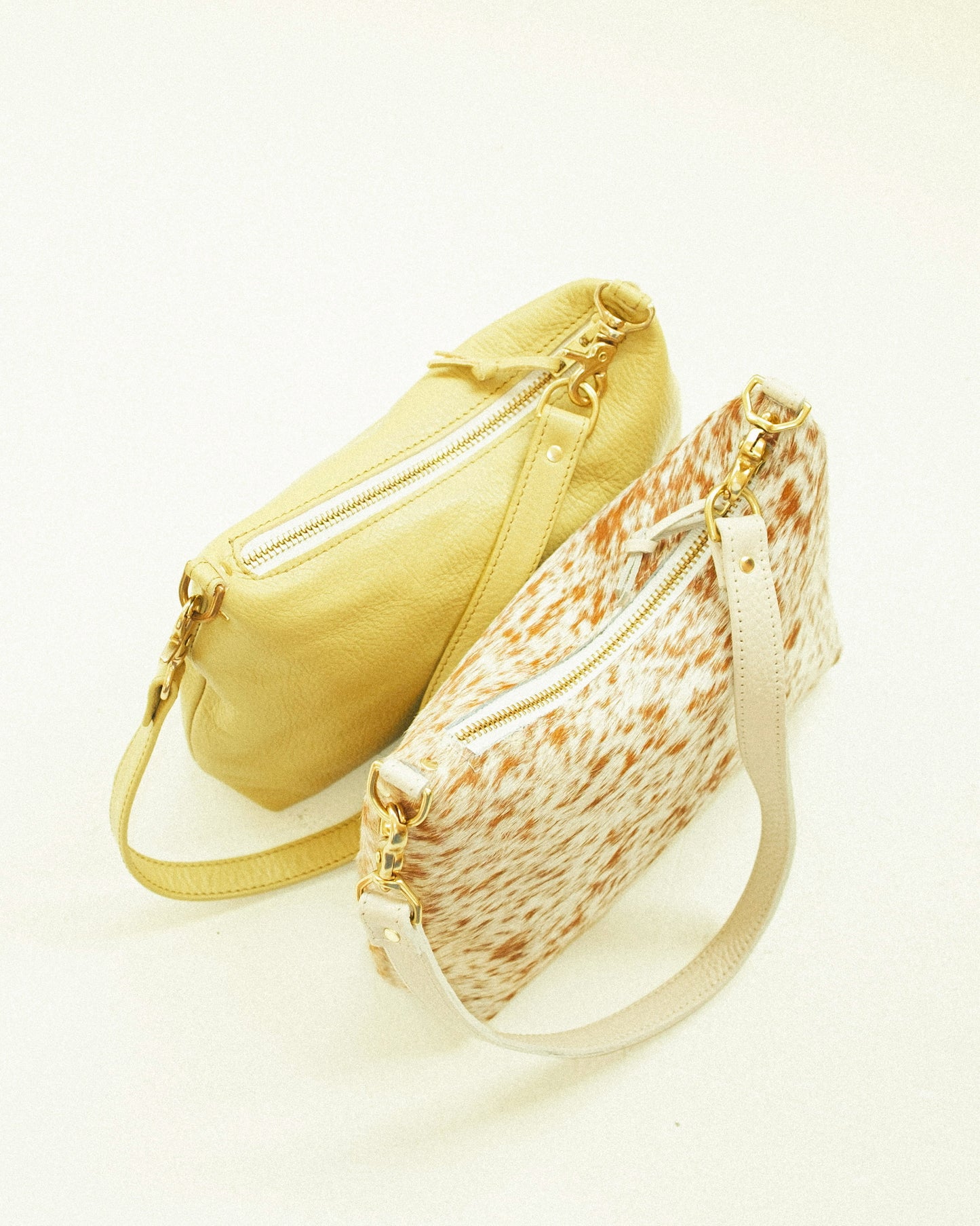 Good Fortune Bag in Chestnut Calf Hair