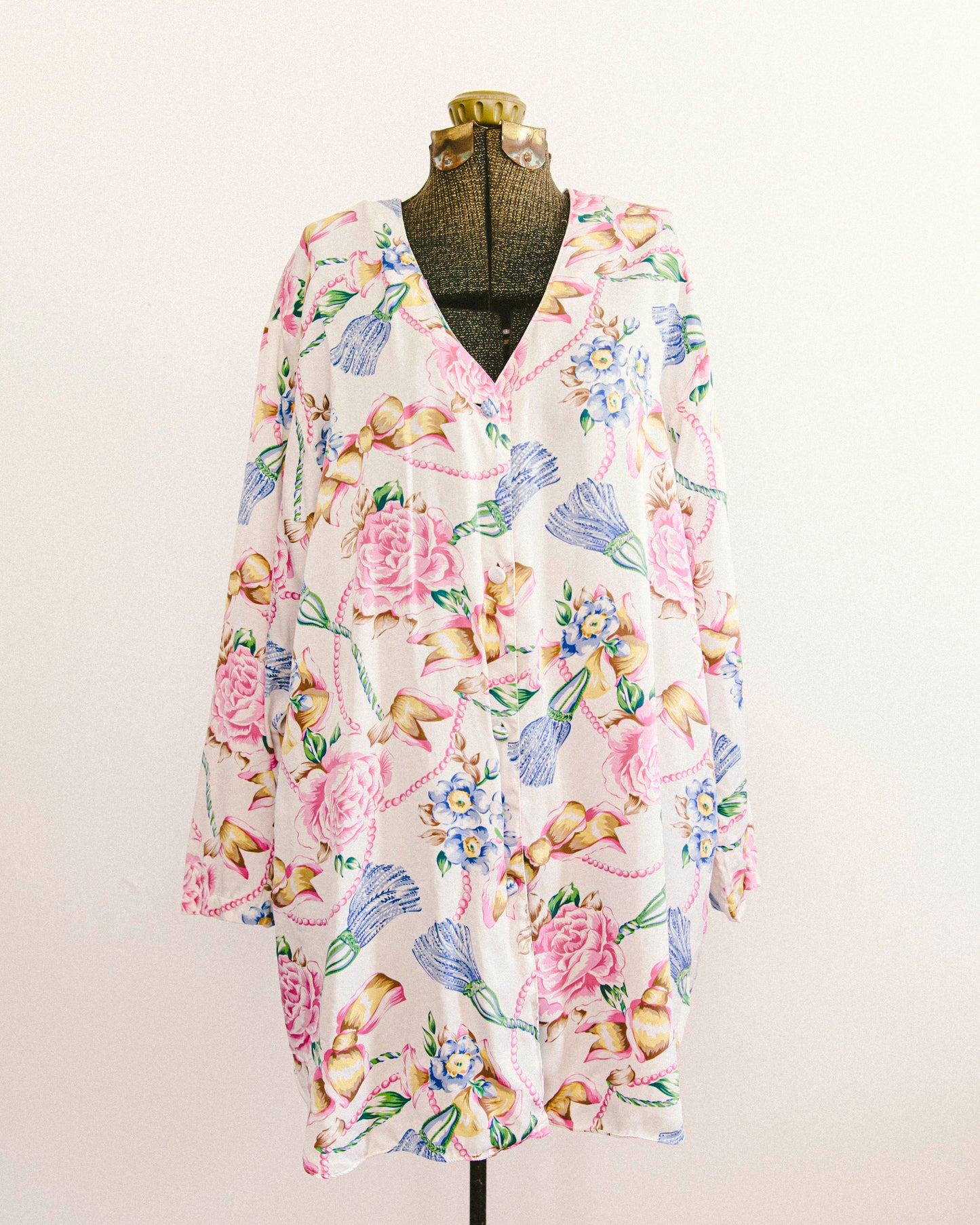 Tunique de jardin en soie