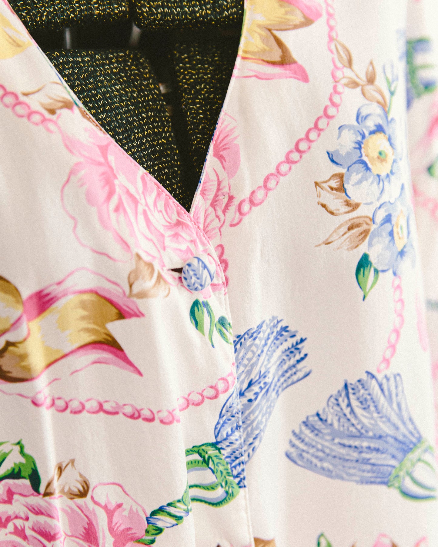 Tunique de jardin en soie