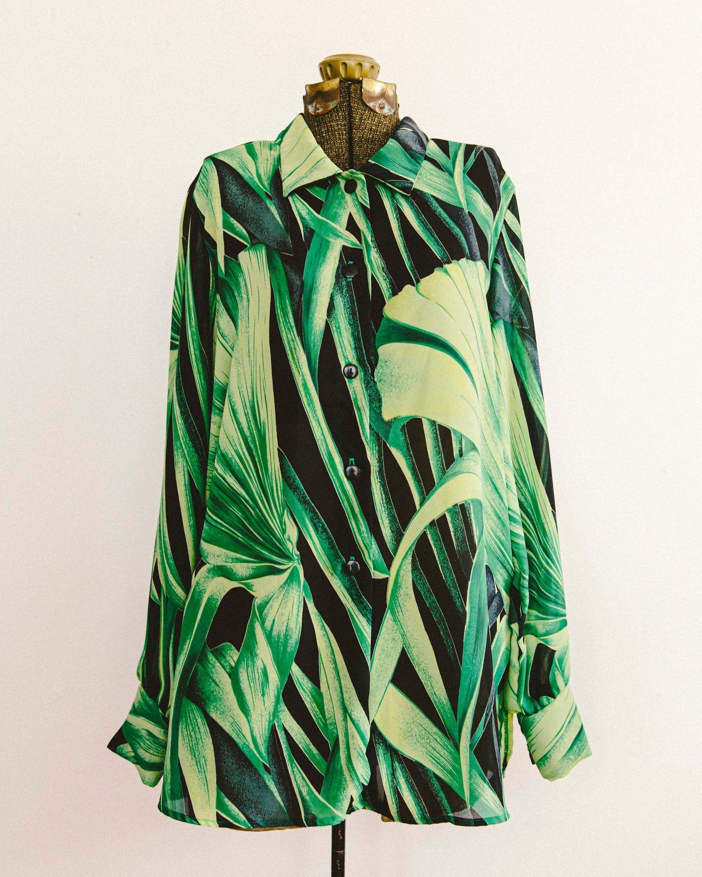 Blouse de nuit tropicale