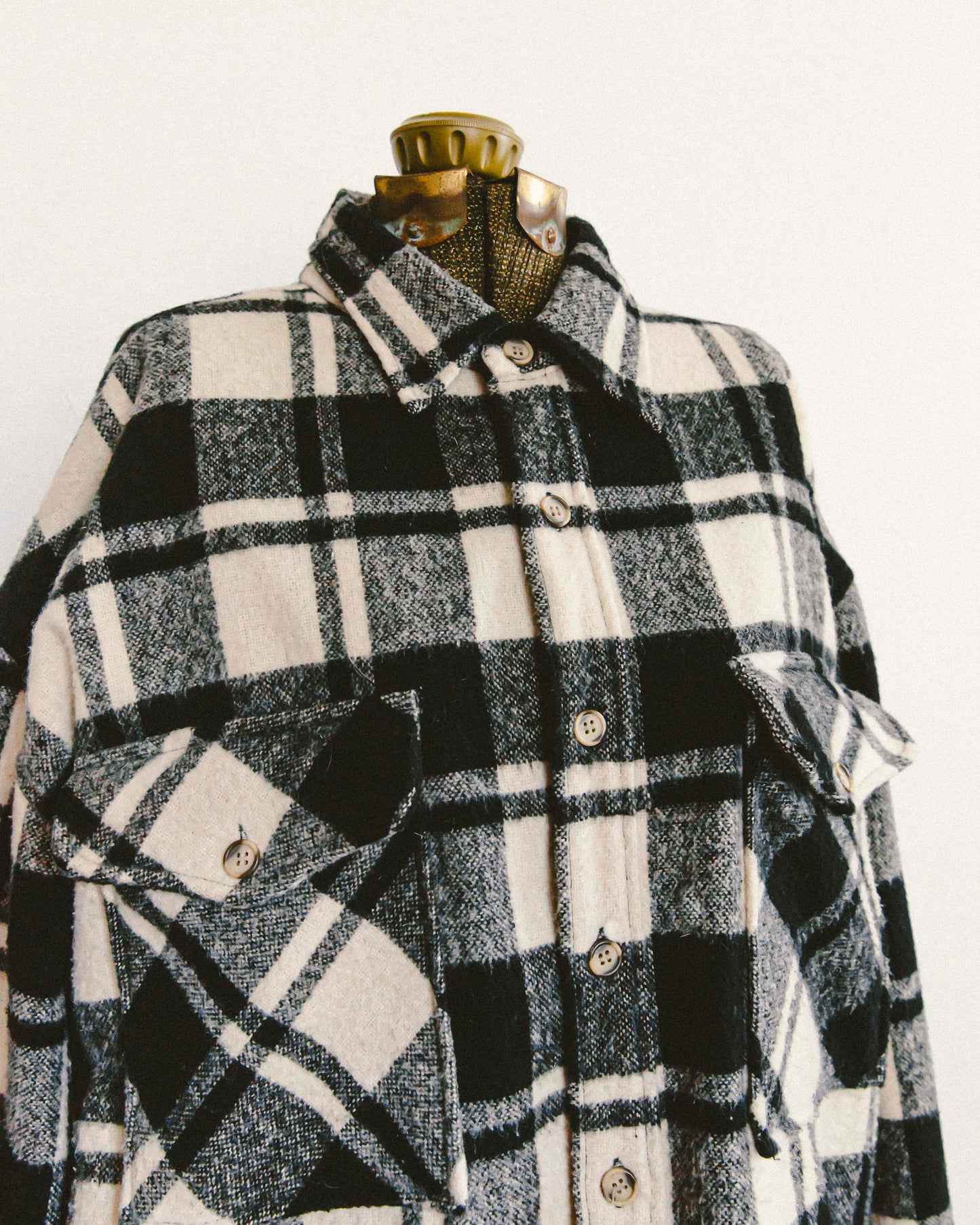 Plaid Shirt Jacket