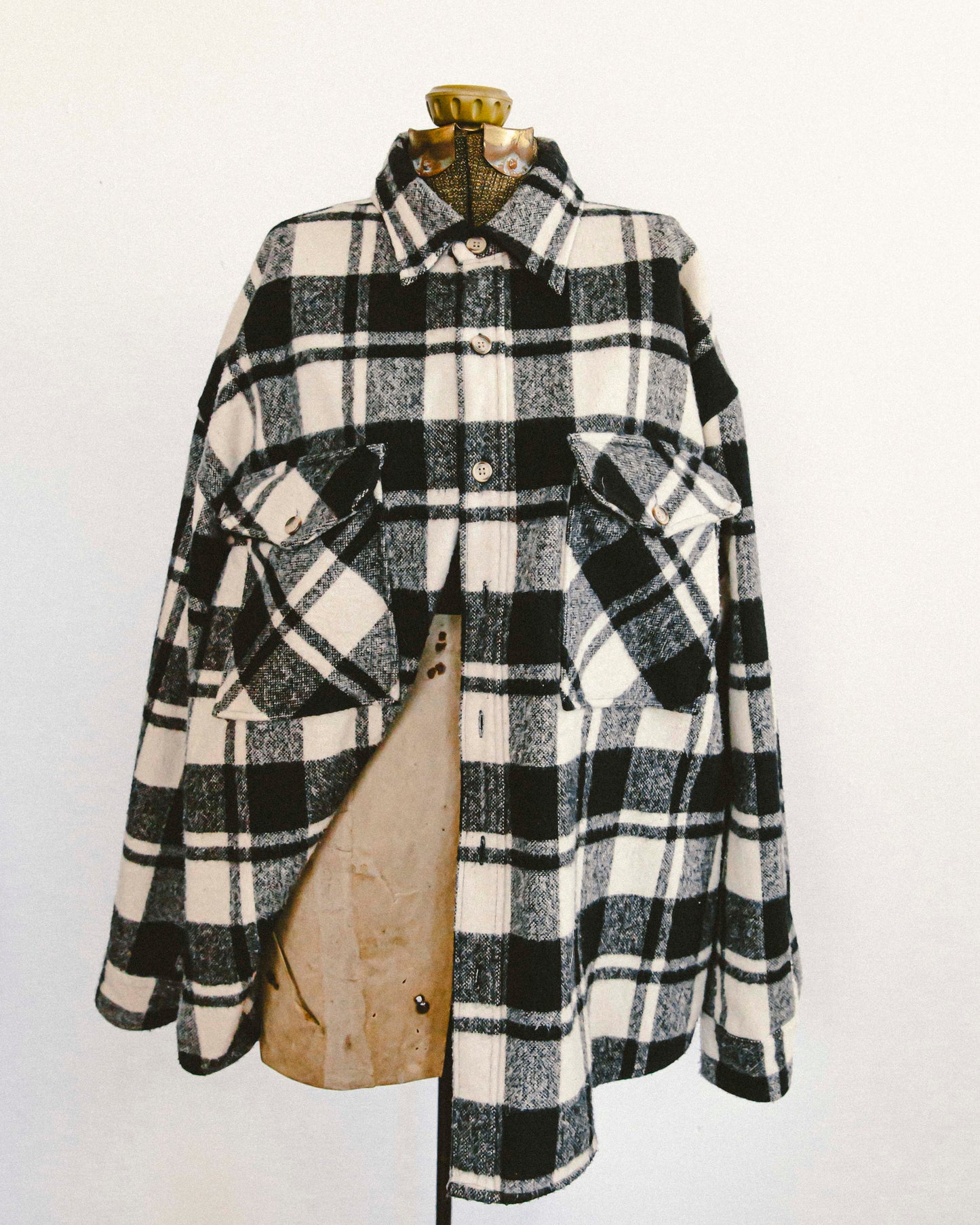 Plaid Shirt Jacket