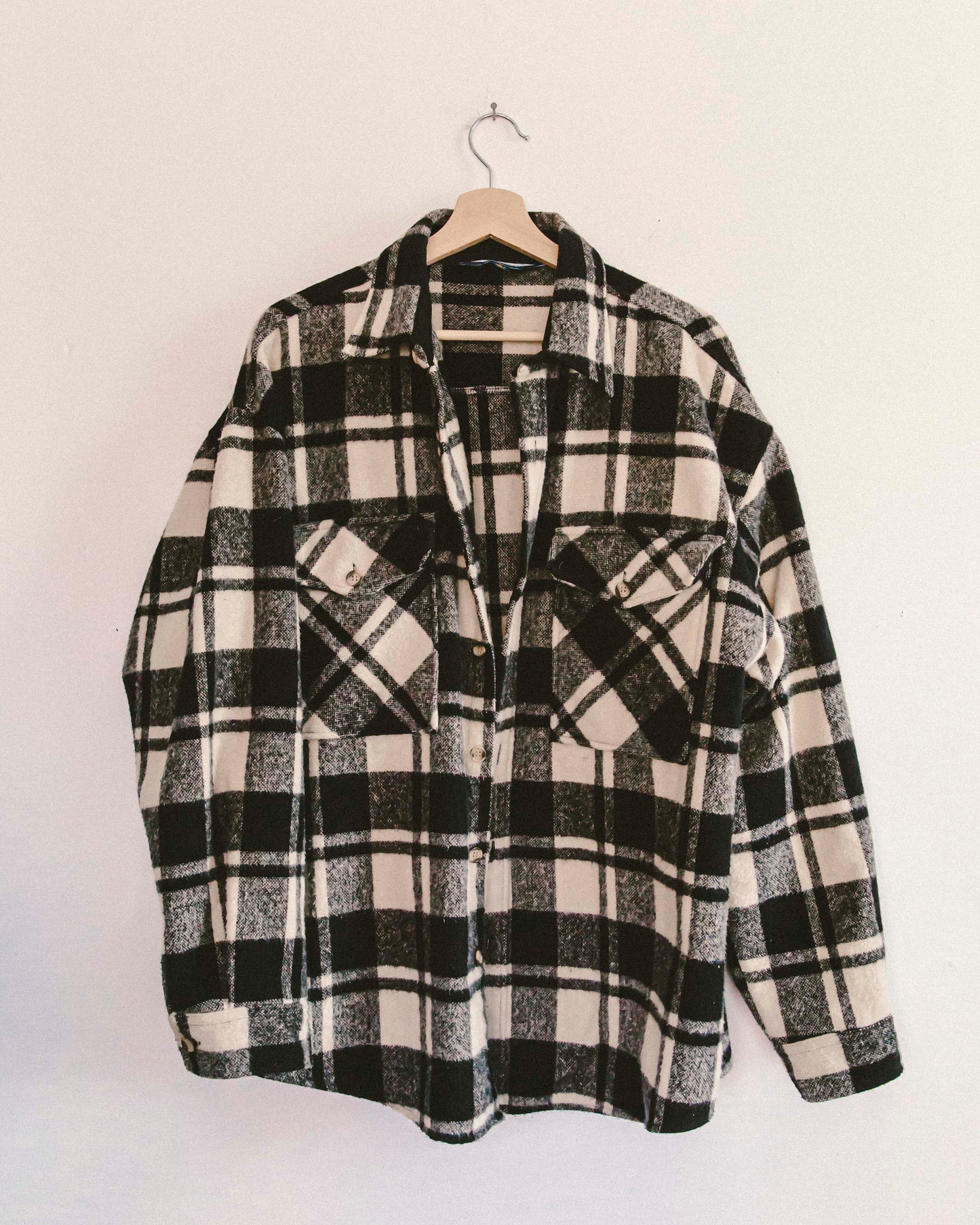 Plaid Shirt Jacket