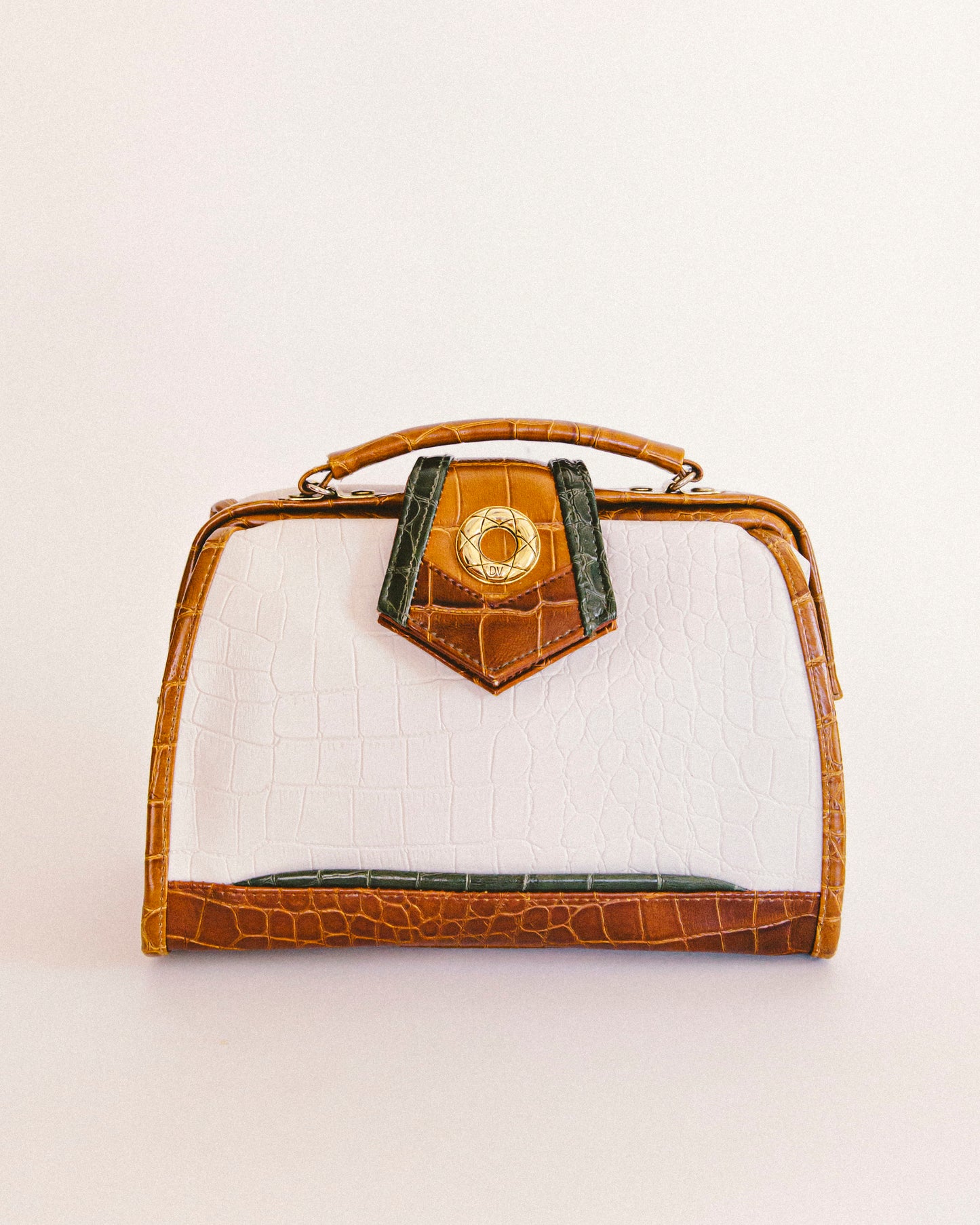 Tri-color Satchel