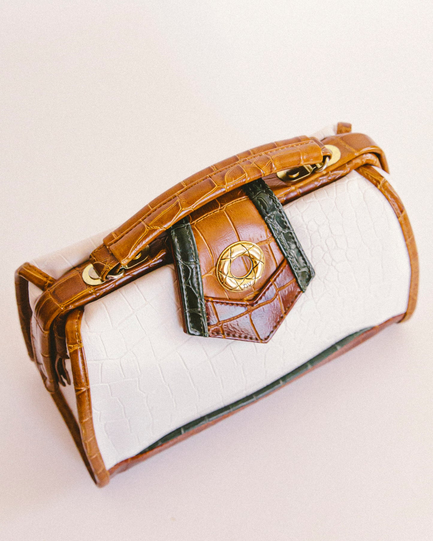 Tri-color Satchel