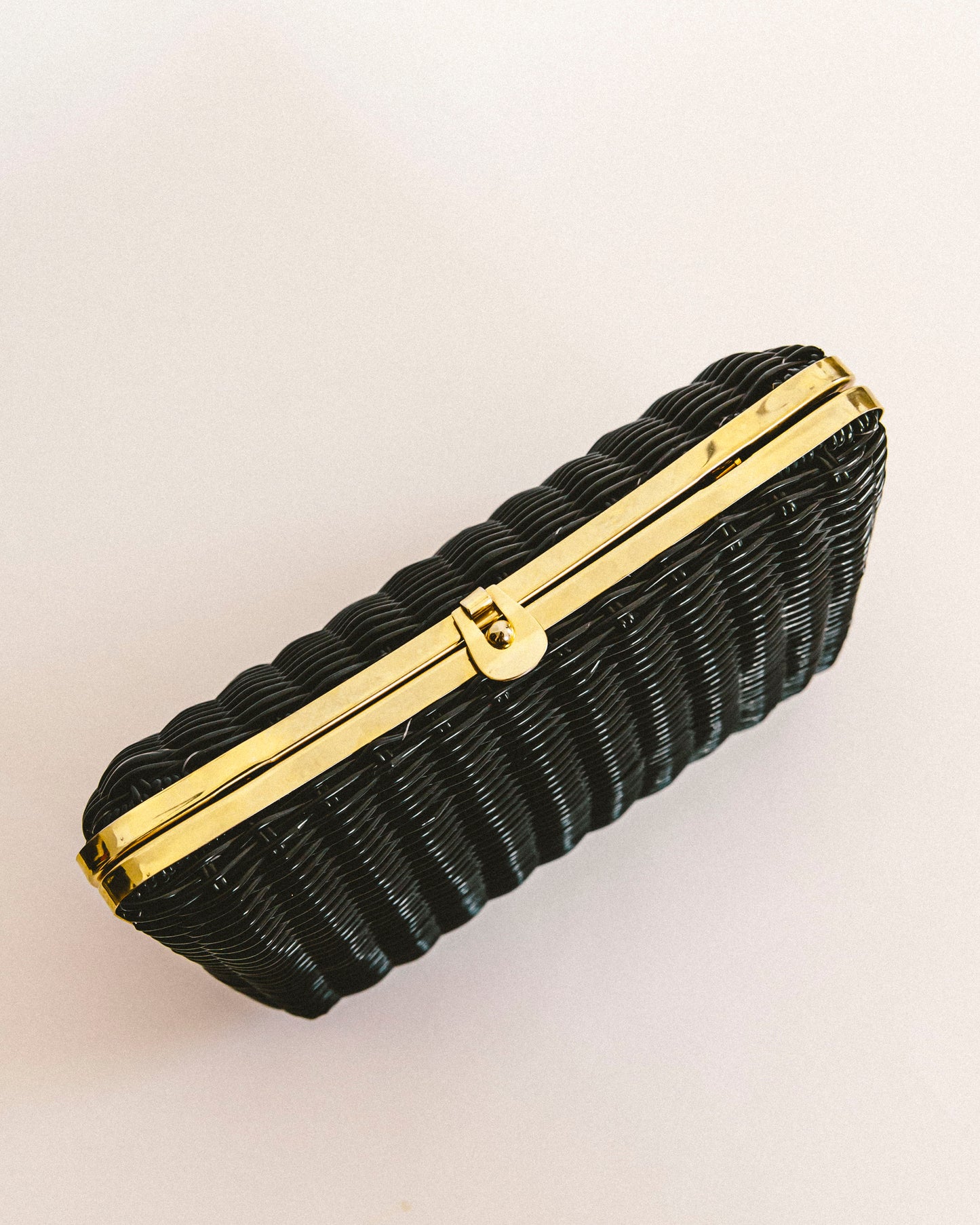 60's Wicker Crossbody Purse