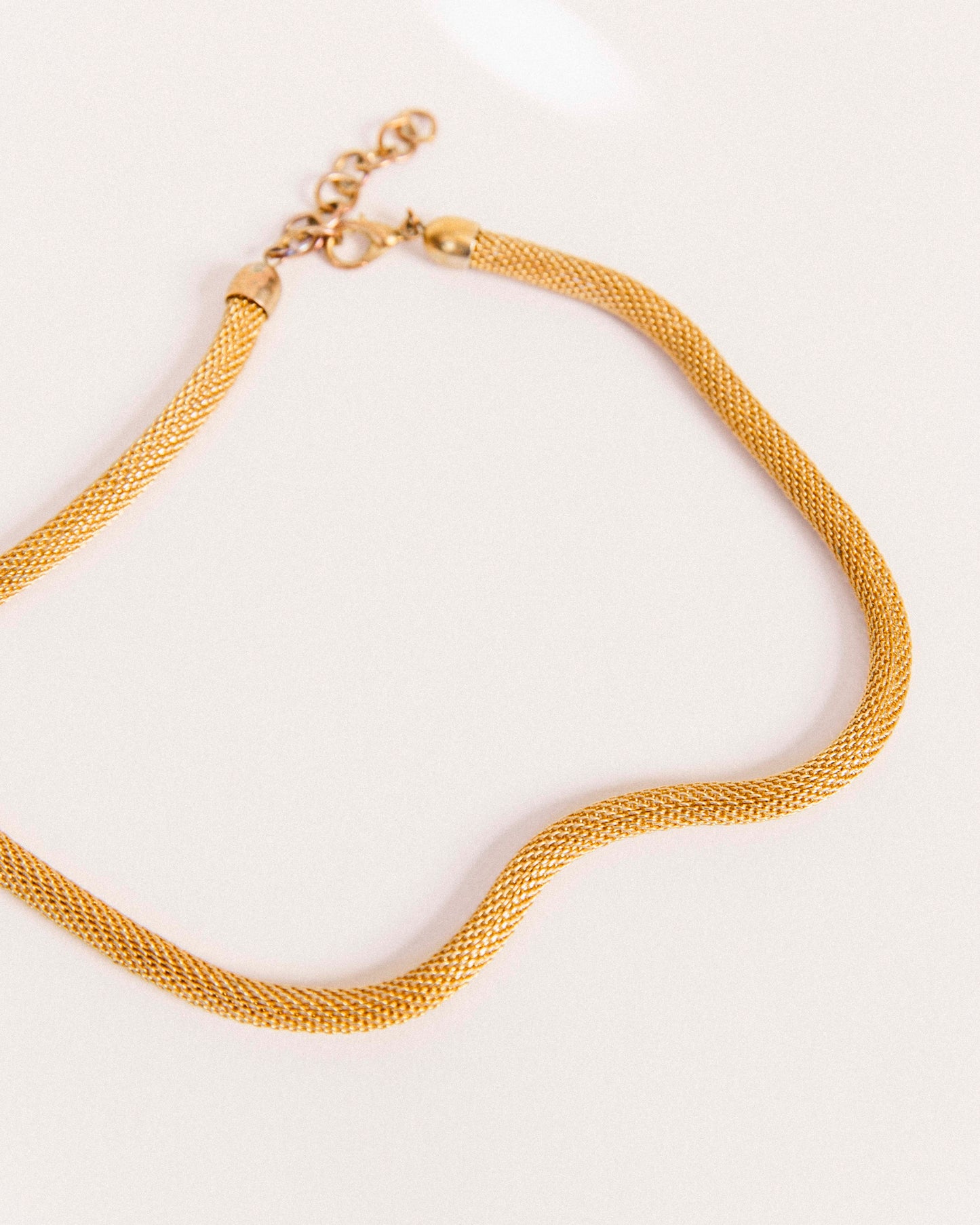 Mesh Cable Necklace