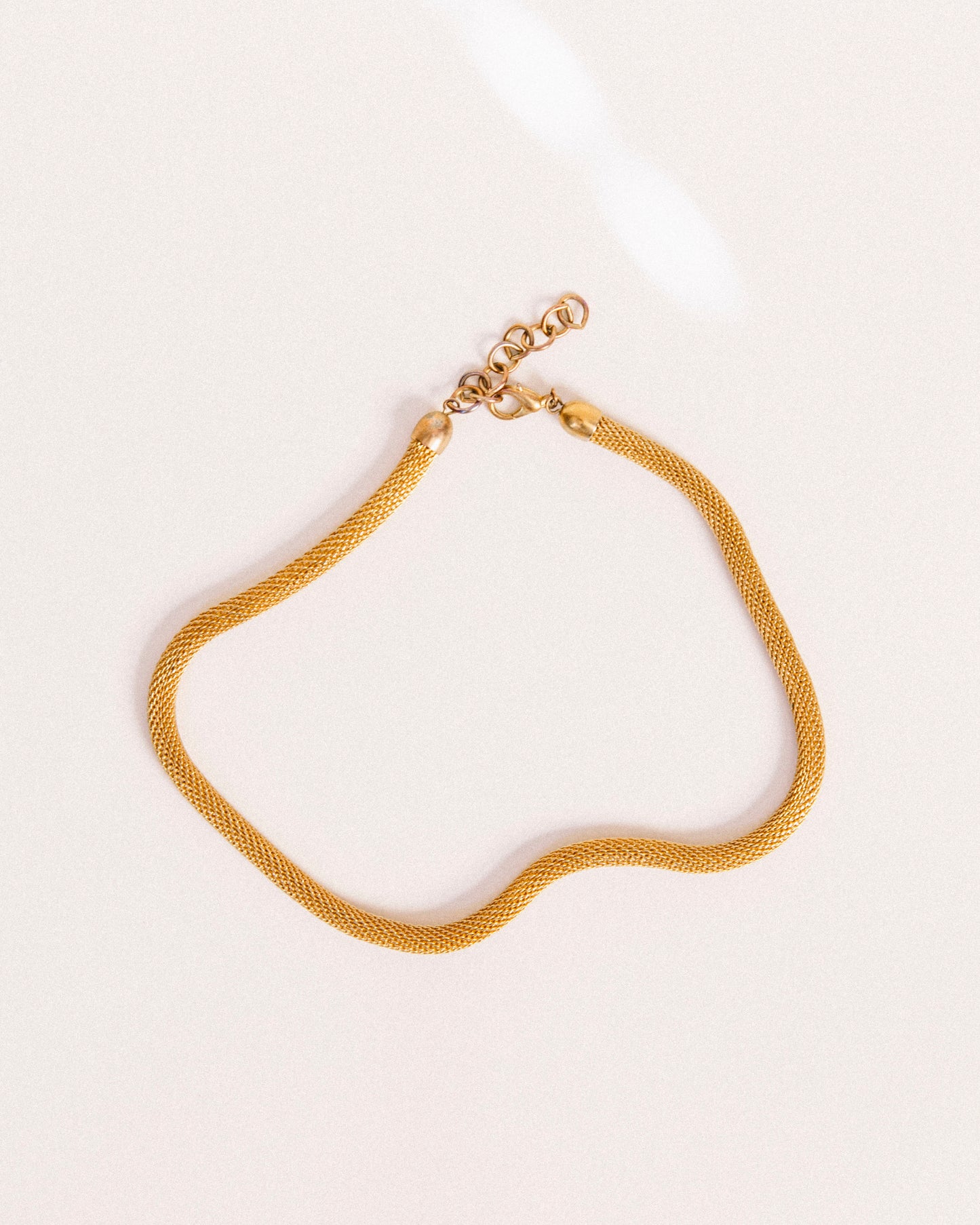 Mesh Cable Necklace