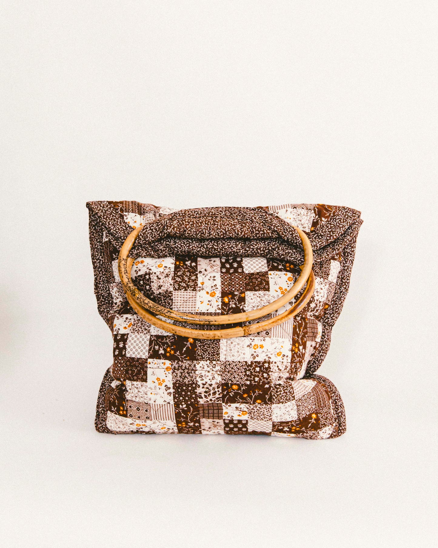 Cocoa Quilted Tote