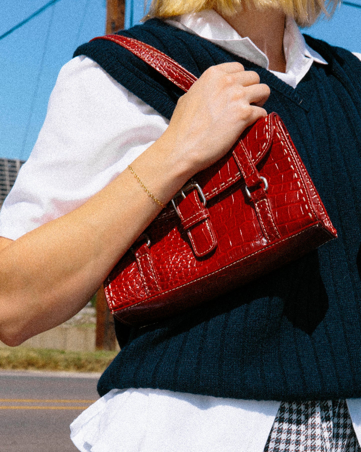 Navy Sweater Vest