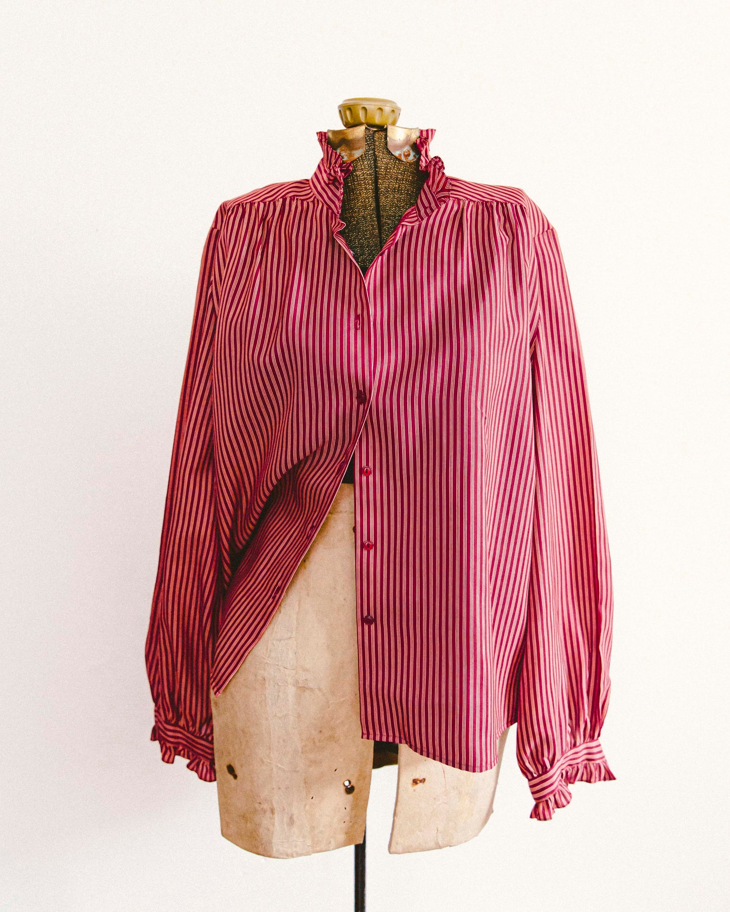 Ruffle Collar Blouse