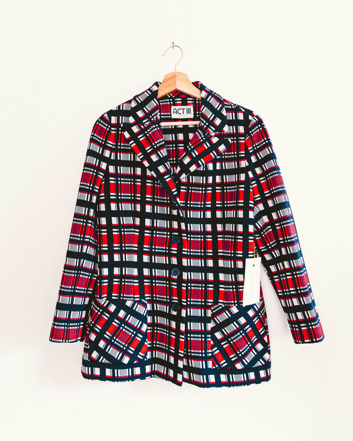 70's Plaid Jacket
