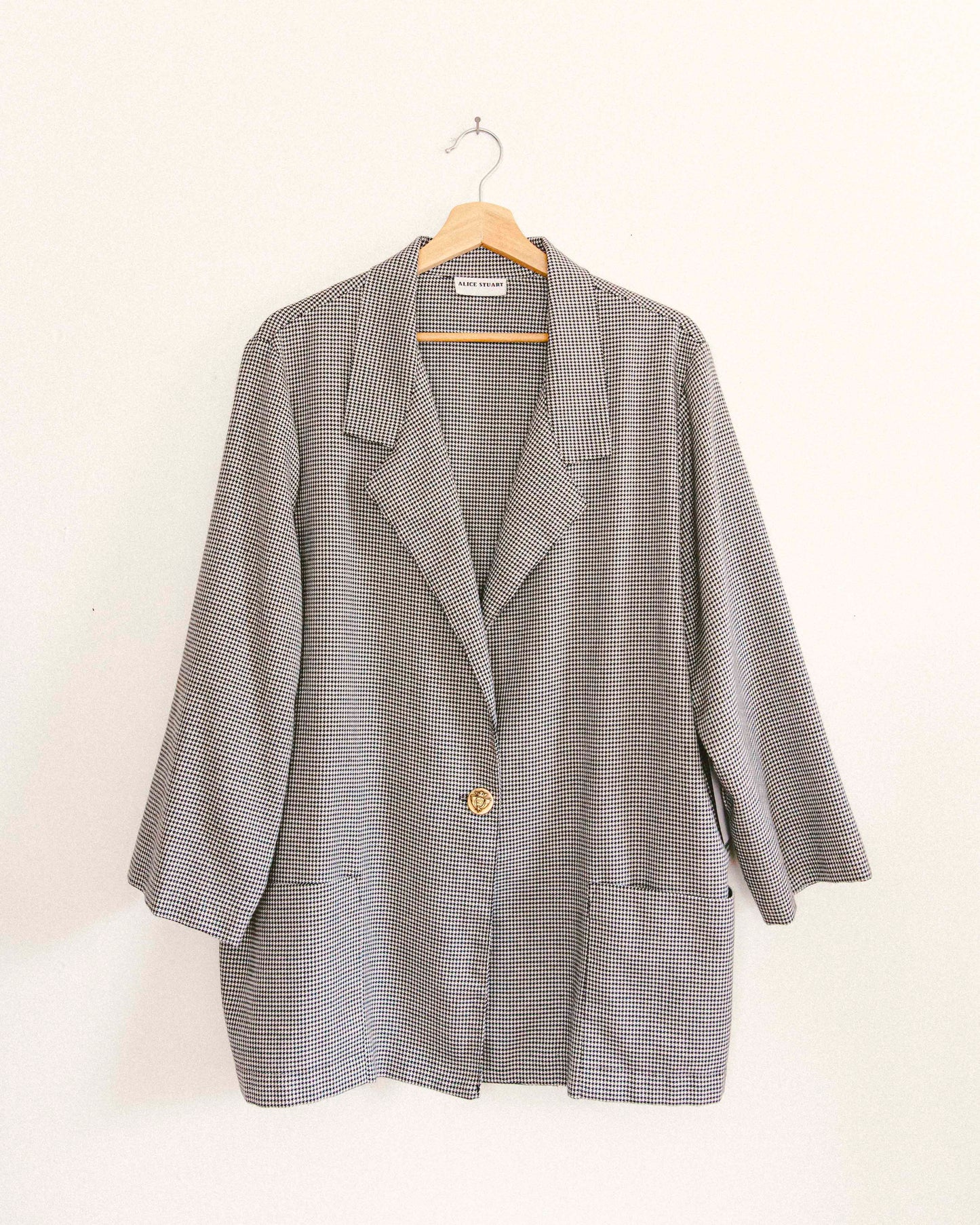 Houndstooth Blazer