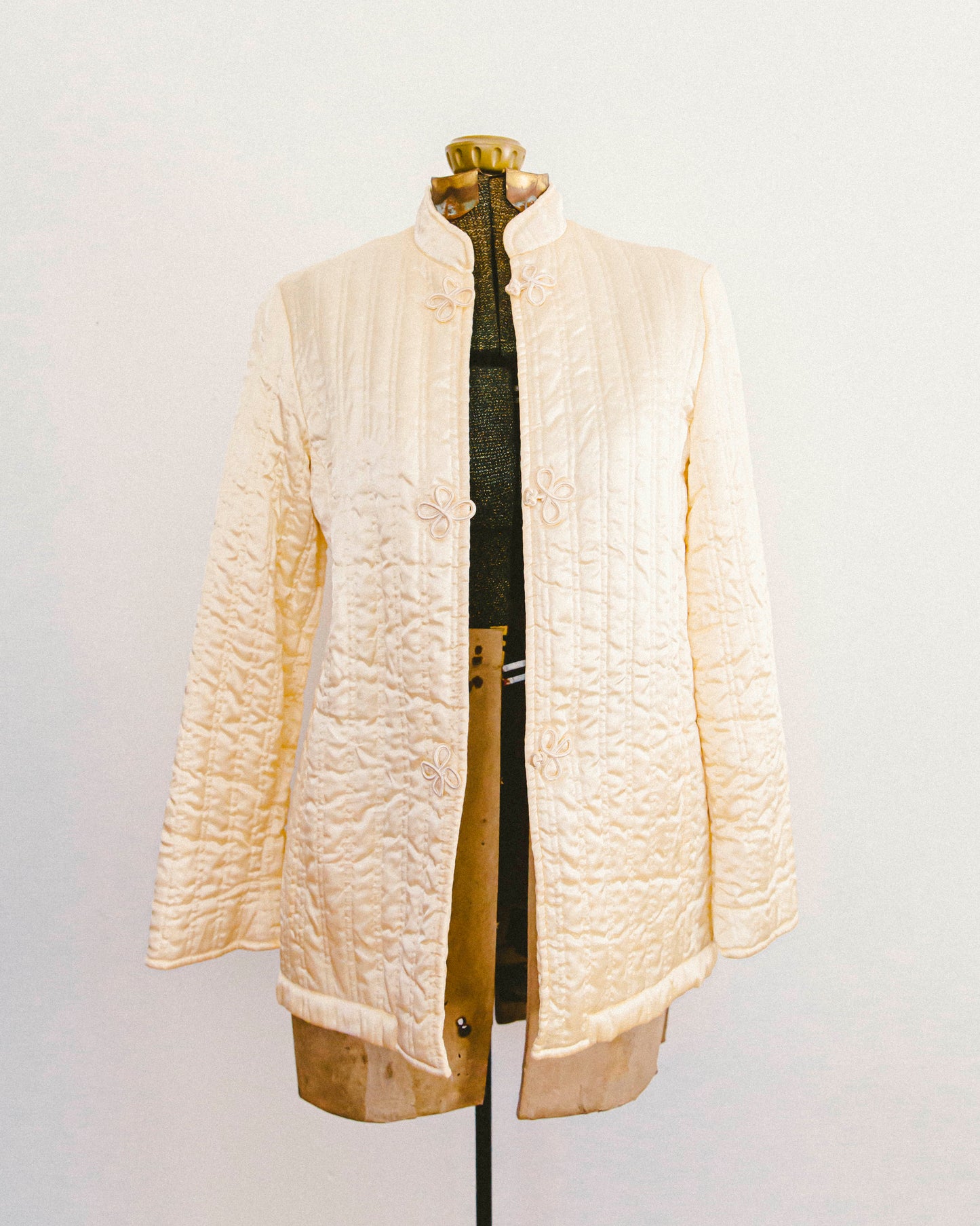 80's Silk Puff Jacket