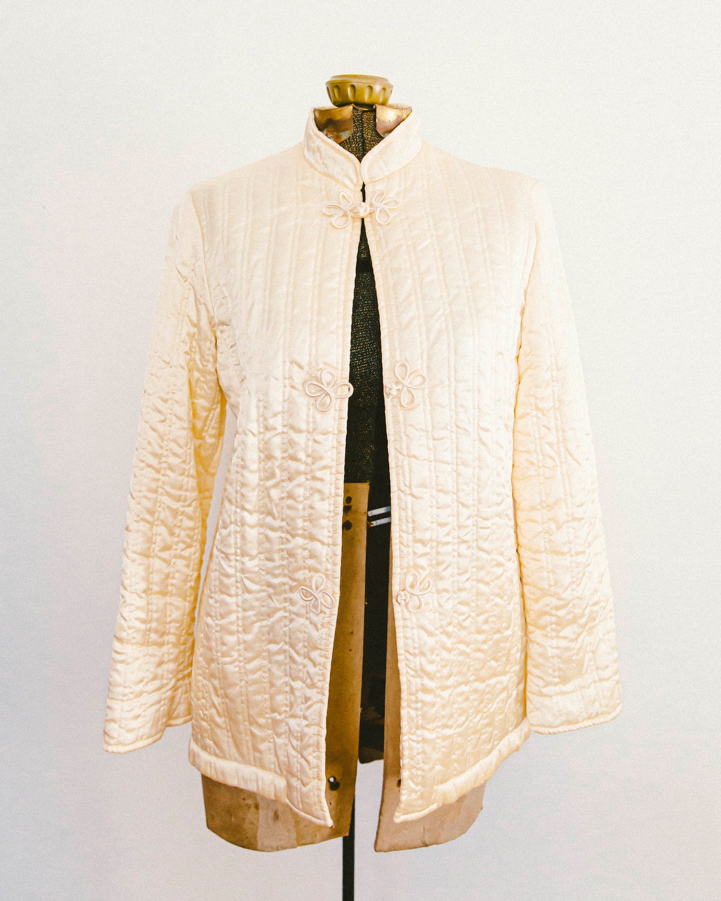 80's Silk Puff Jacket