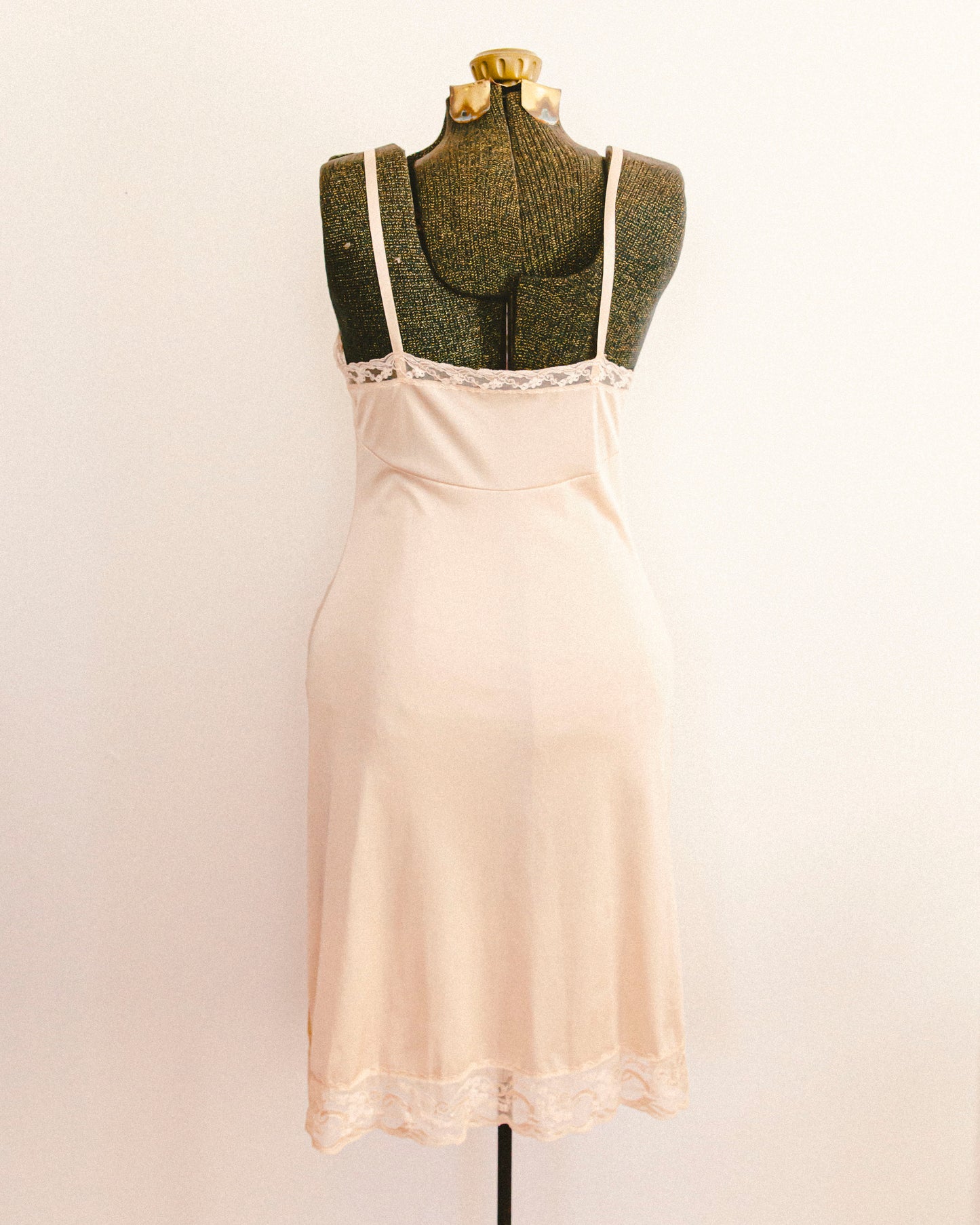 Beige Slip Dress