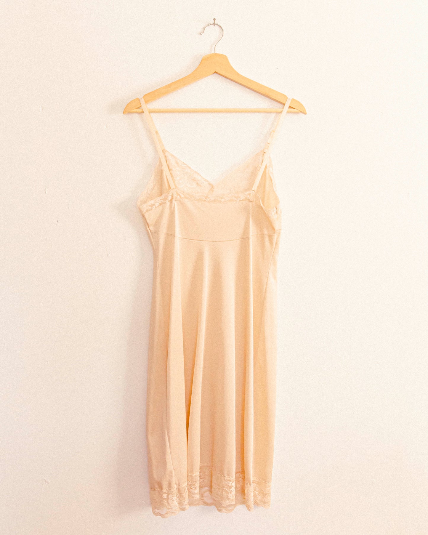 Beige Slip Dress