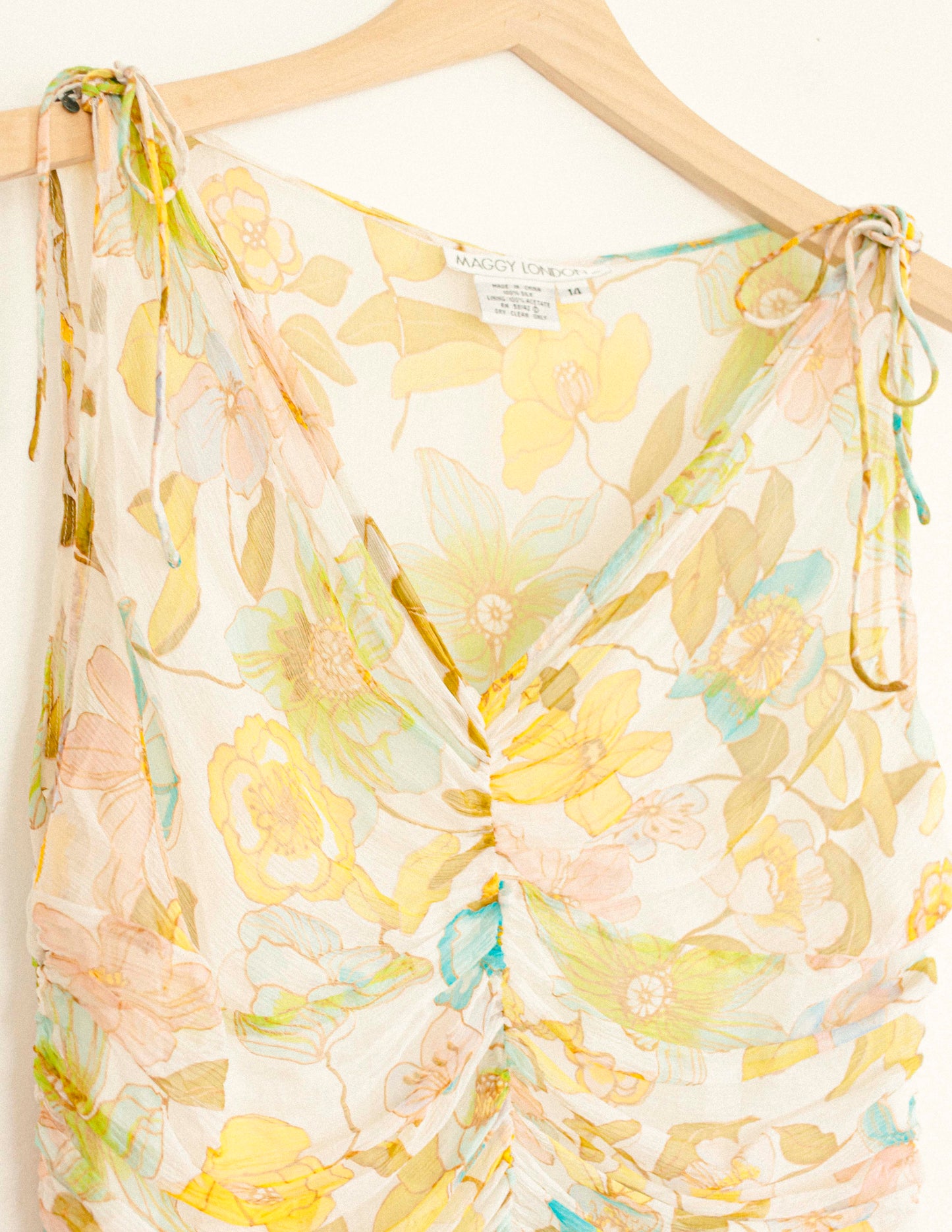 Garden Silk Dress