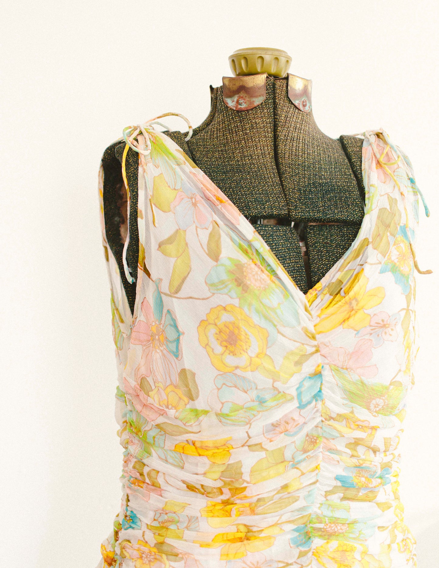 Garden Silk Dress