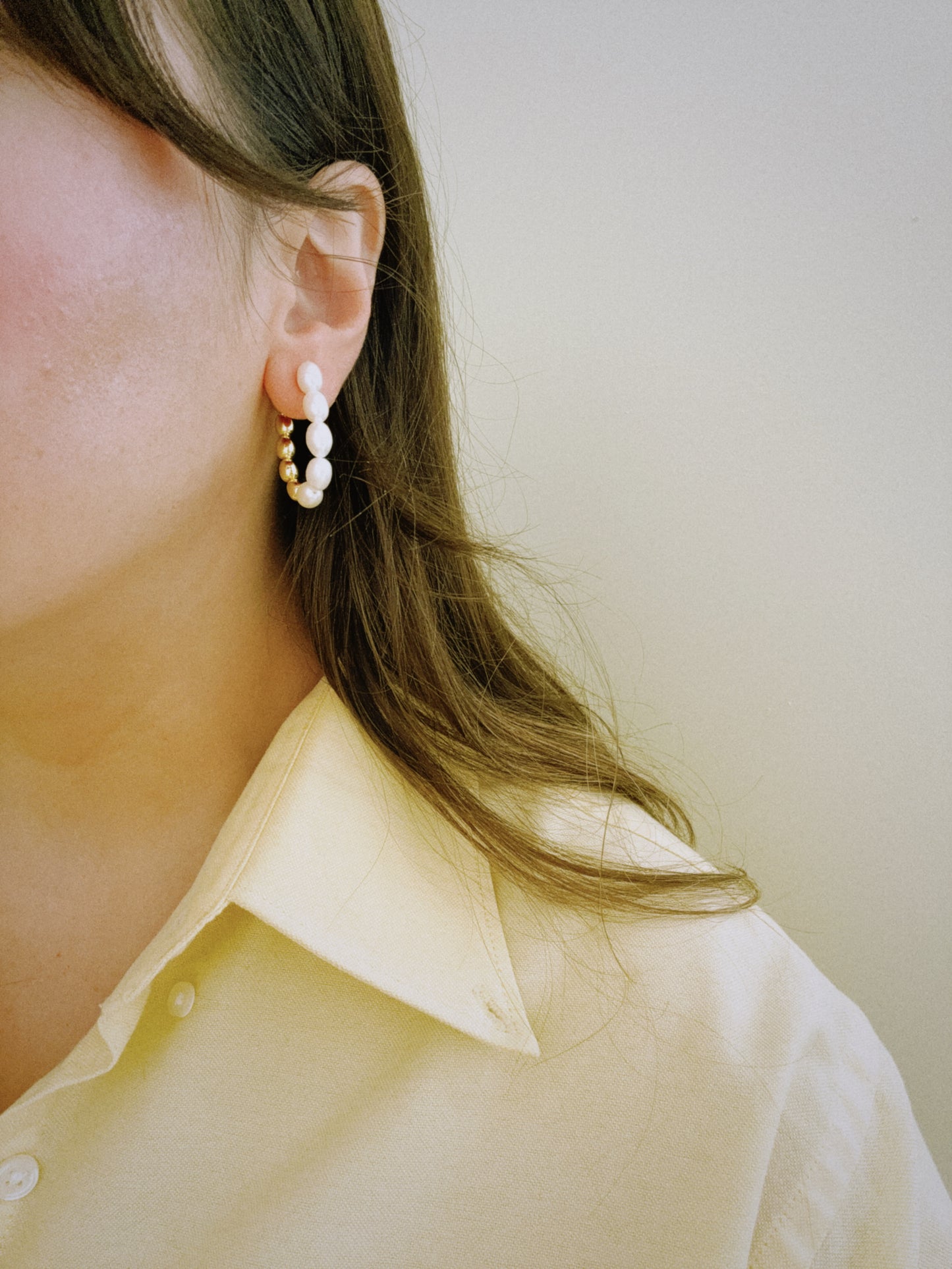 Goddess Pearl Earrings