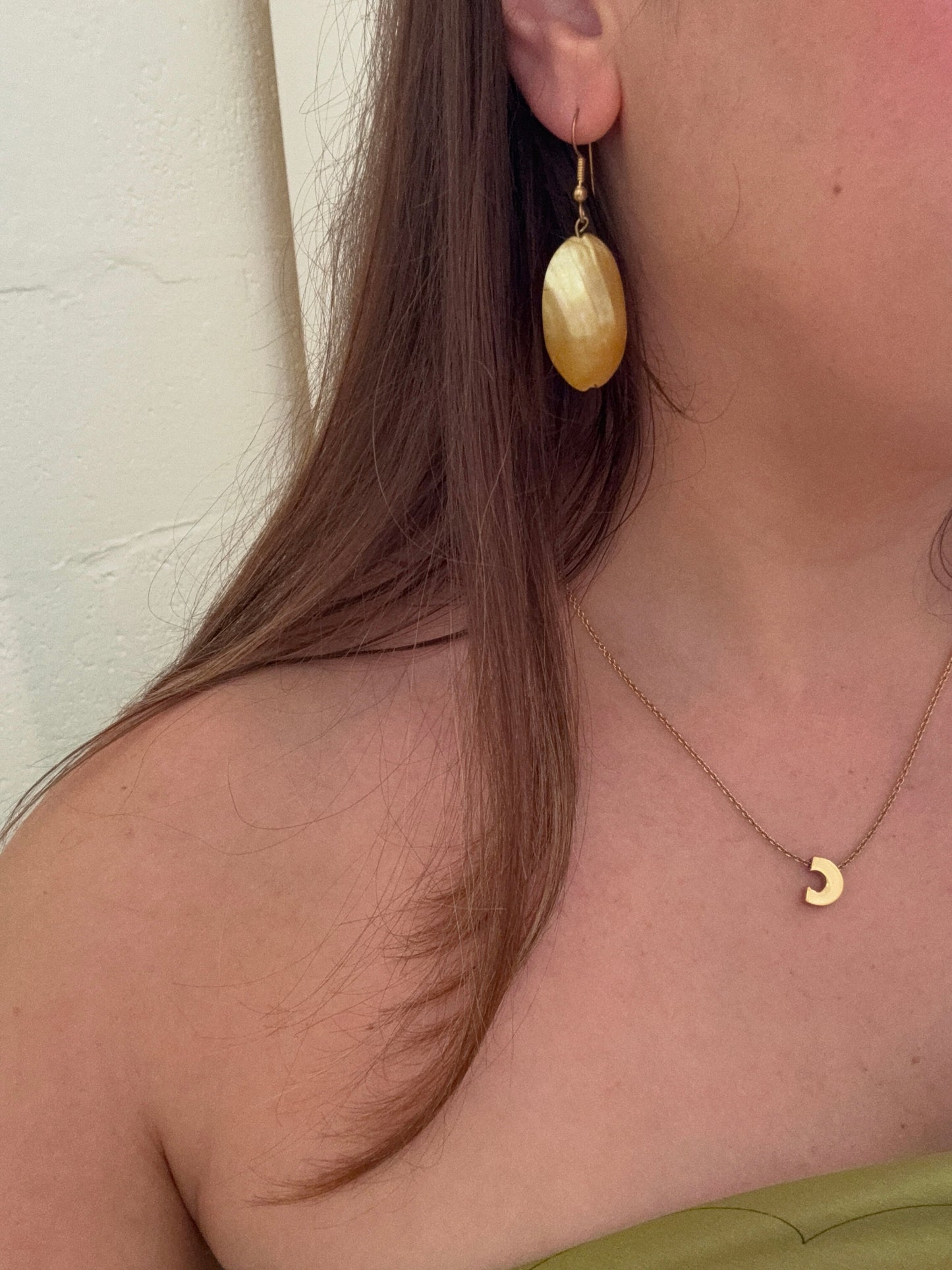 Golden Shell Earrings
