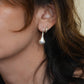 Silver Droplet Earrings