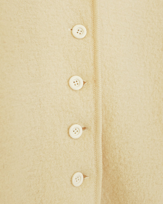 Cream Wool Jacket