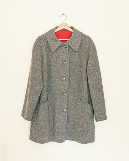 Coin Wool Car Coat