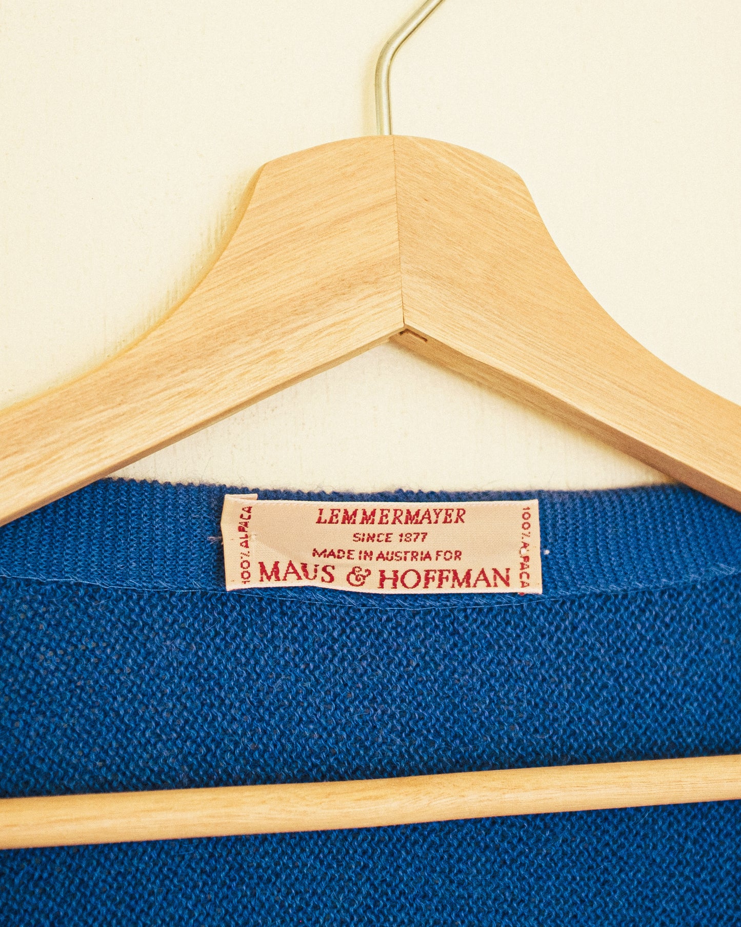 Cerulean Alpaca Cardigan