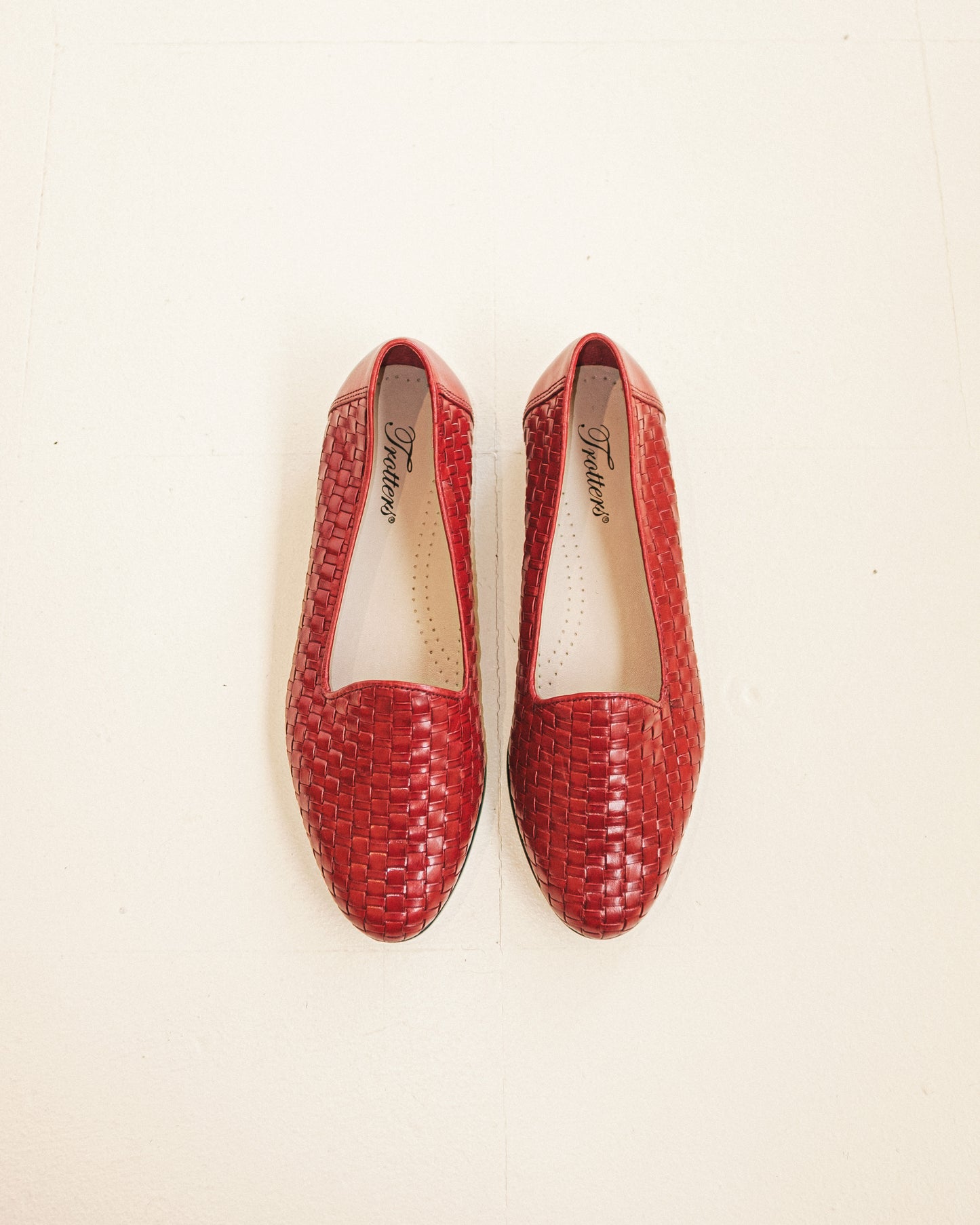 Cherry Woven Loafers 8
