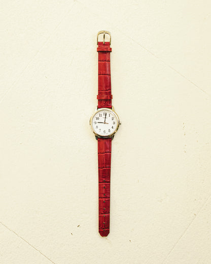 Timex Cherry Croc Watch