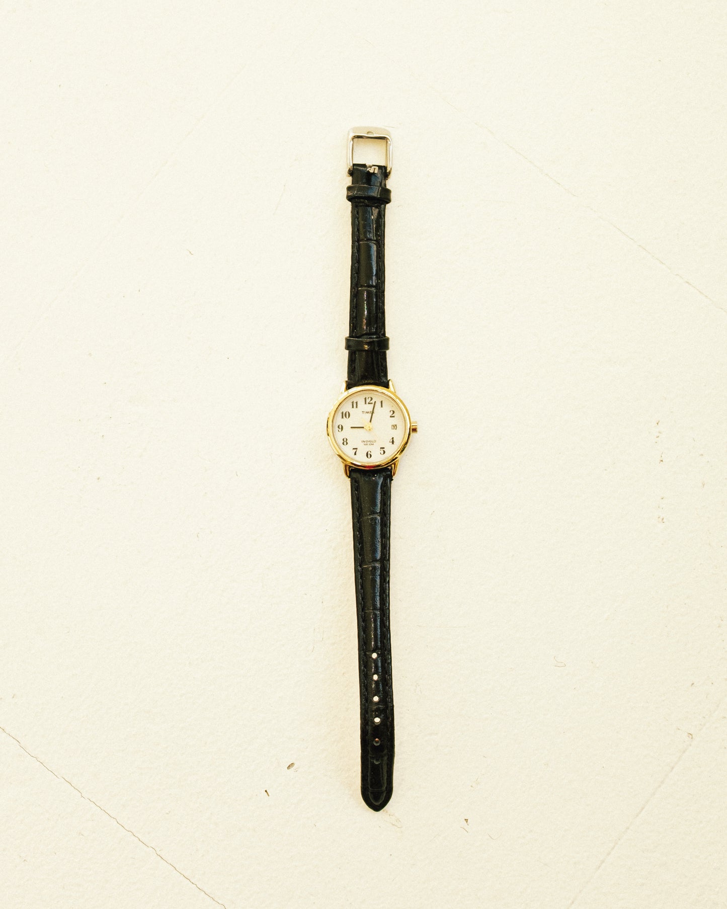 Timex Black Croc Watch
