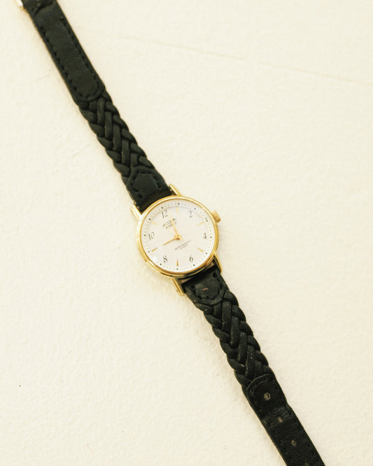 Acqua Braided Leather Watch