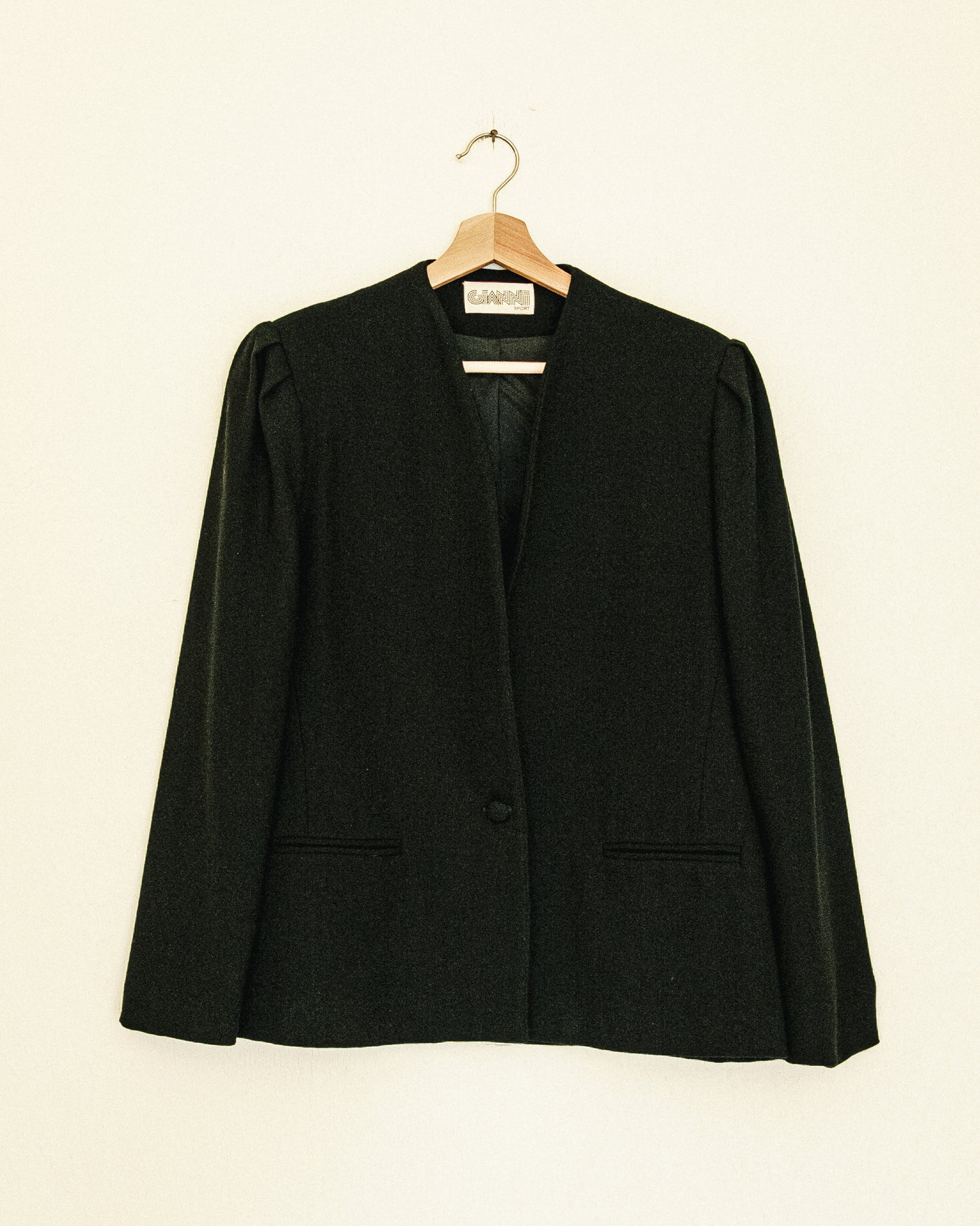 Noir Structured Blazer