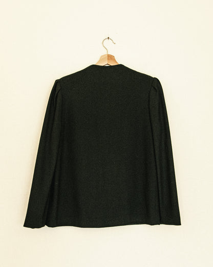 Noir Structured Blazer