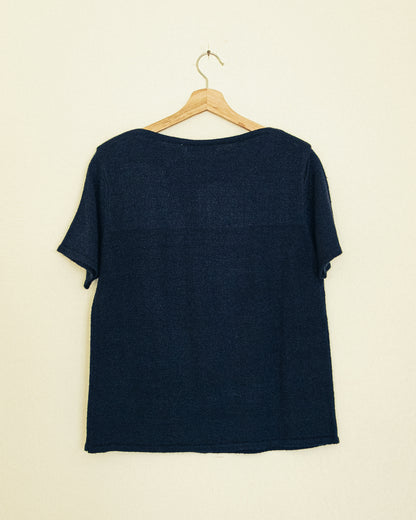 Knit Boatneck Tee