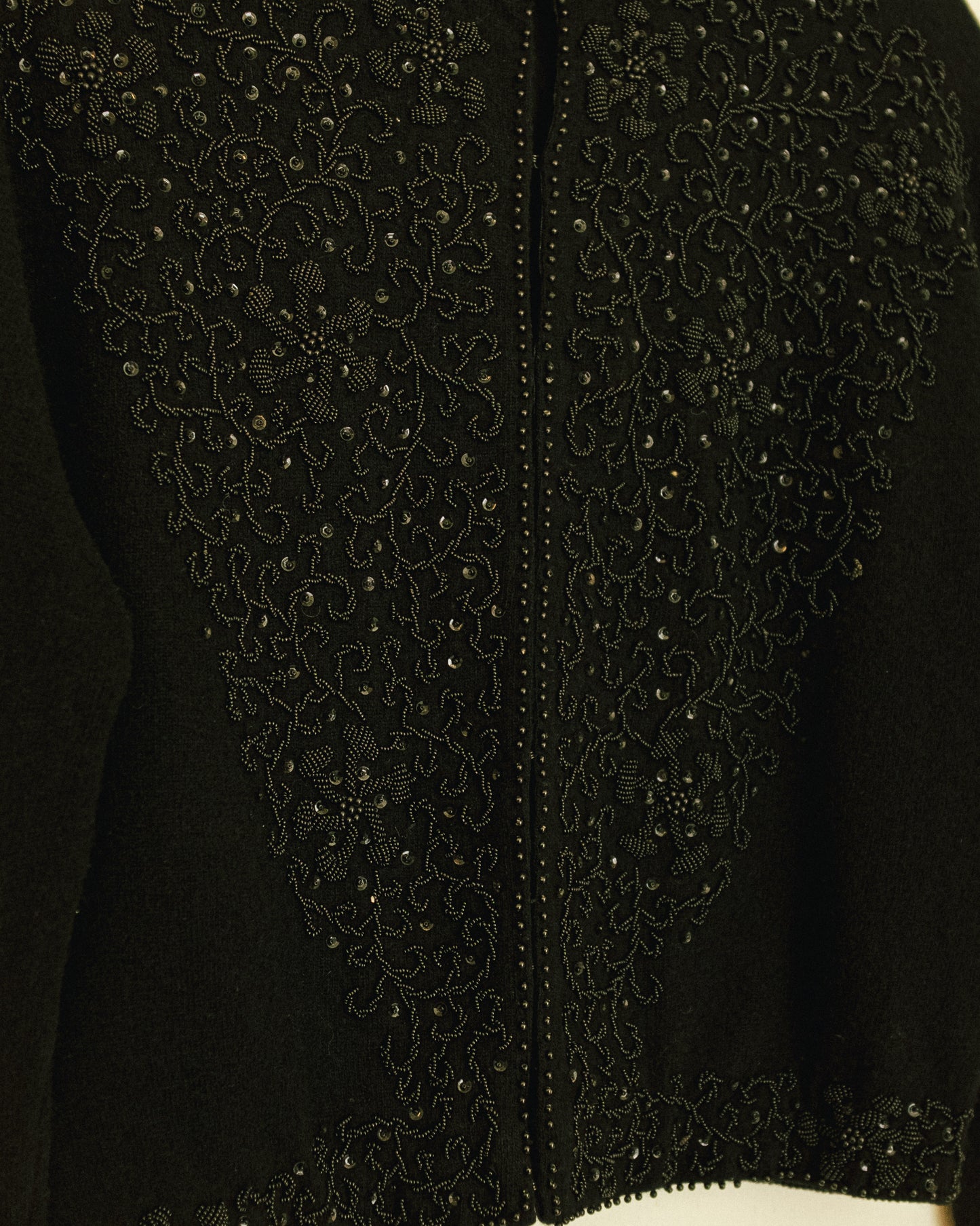 Angora Beaded Cardigan