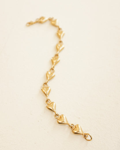 Puff Heart Bracelet