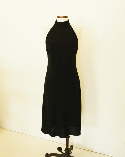 90's String Back Halter Dress