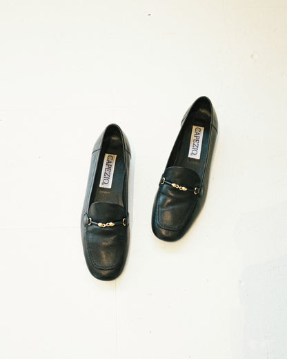 Gold Buckle Loafers 7
