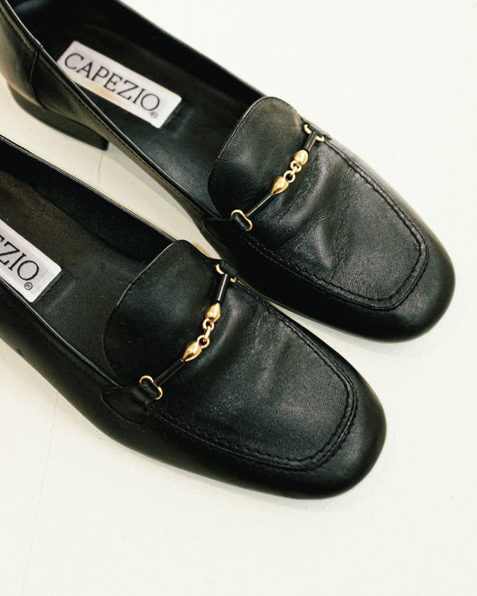 Gold Buckle Loafers 7