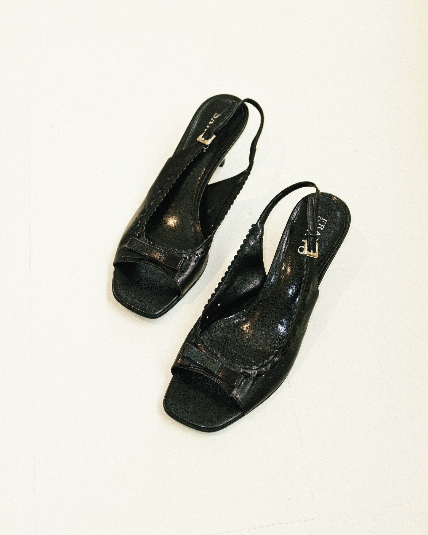 Bow Slingback Heels 9