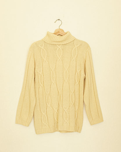 Oversized Cable Knit Sweater
