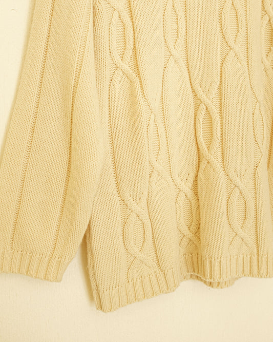 Oversized Cable Knit Sweater