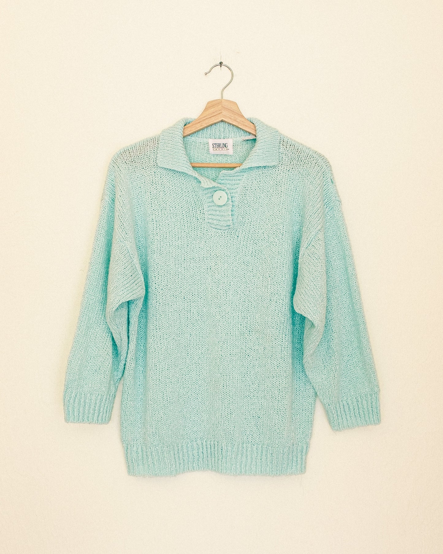 Pastel Teal Sweater