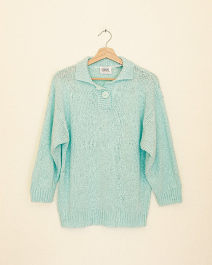 Pastel Teal Sweater