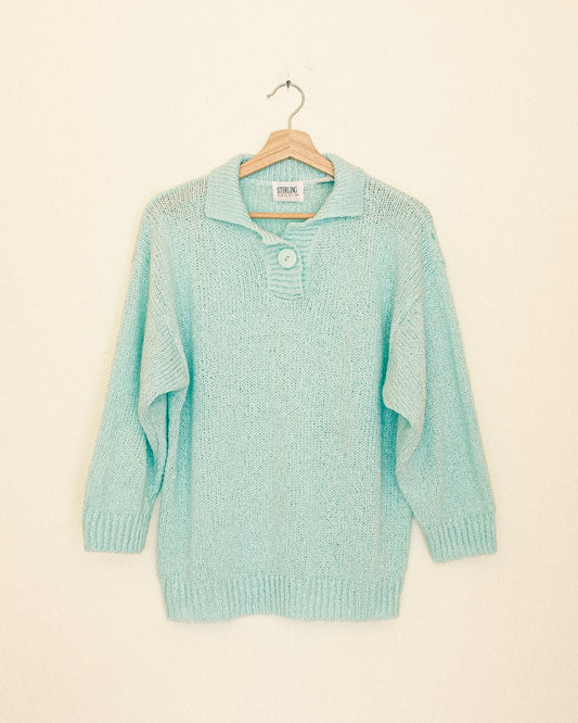 Pastel Teal Sweater