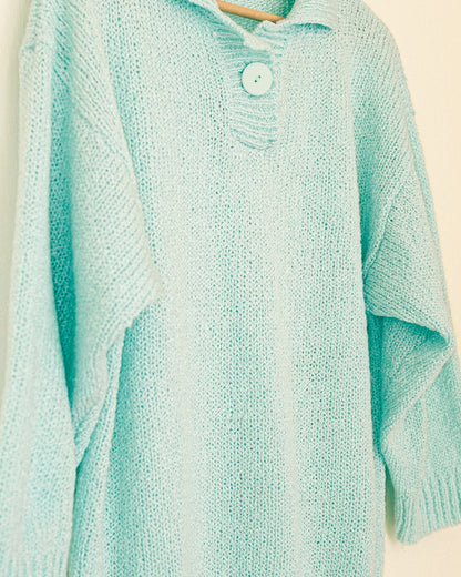 Pastel Teal Sweater