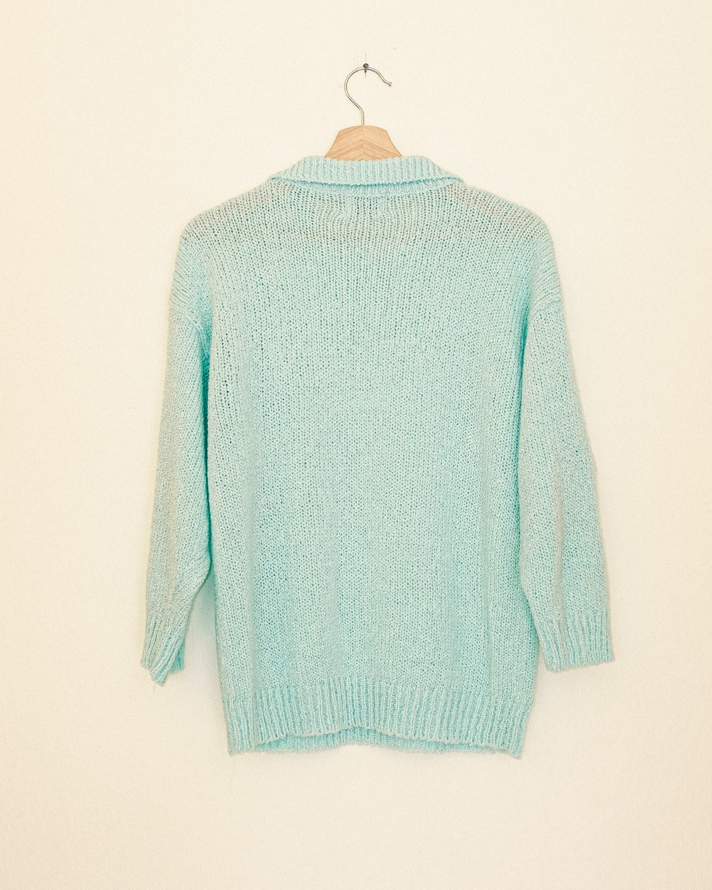 Pastel Teal Sweater