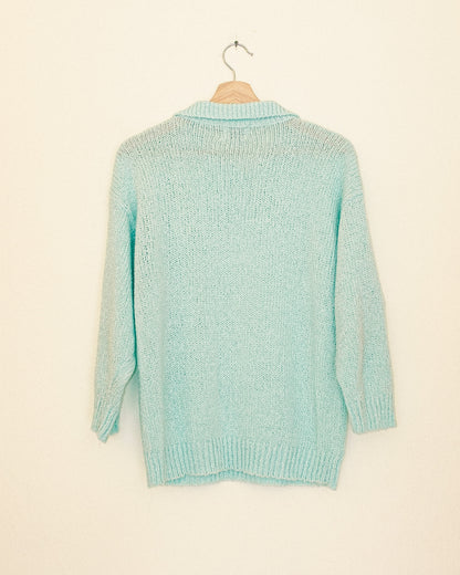 Pastel Teal Sweater